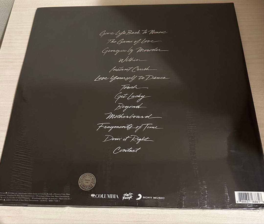 新品 Daft Punk Random Access Memories レコード