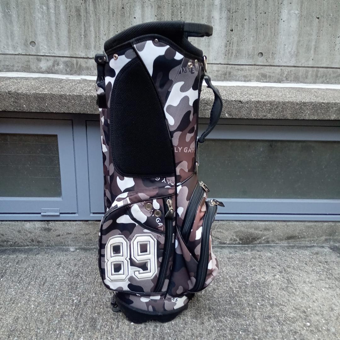 PEARLY GATES スタンドバッグ　カモ柄　パーリーゲイツ　ジャンク