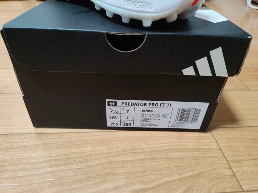 adidas Predator Pro FT TF 255 レッド/ホワイト