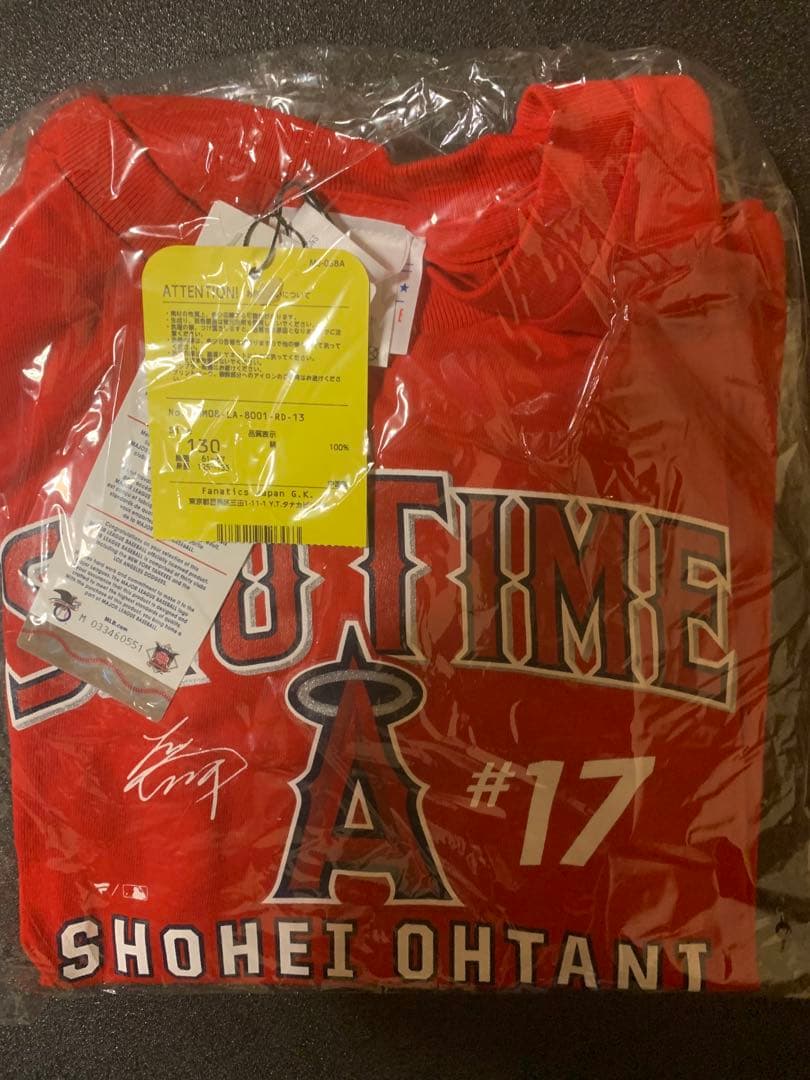 130サイズ ショータイムTシャツ キッズ エンゼルス