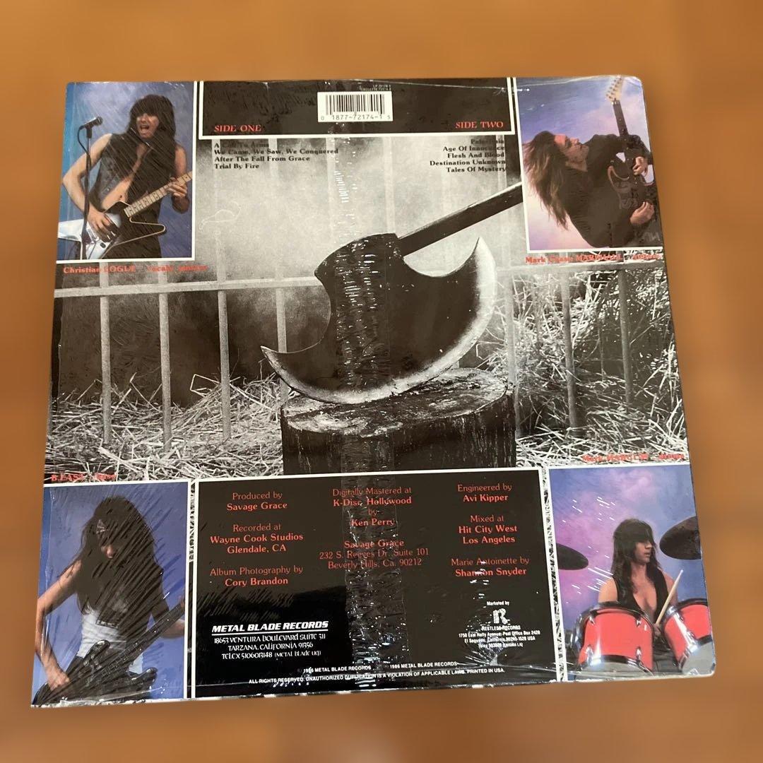 洋楽 SAVAGE GRACE AFTER THE FALL FROM GRACE