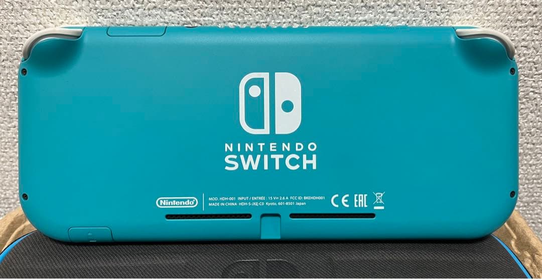Switch Lite ターコイズ 64GB ワイヤレス ケース セットで