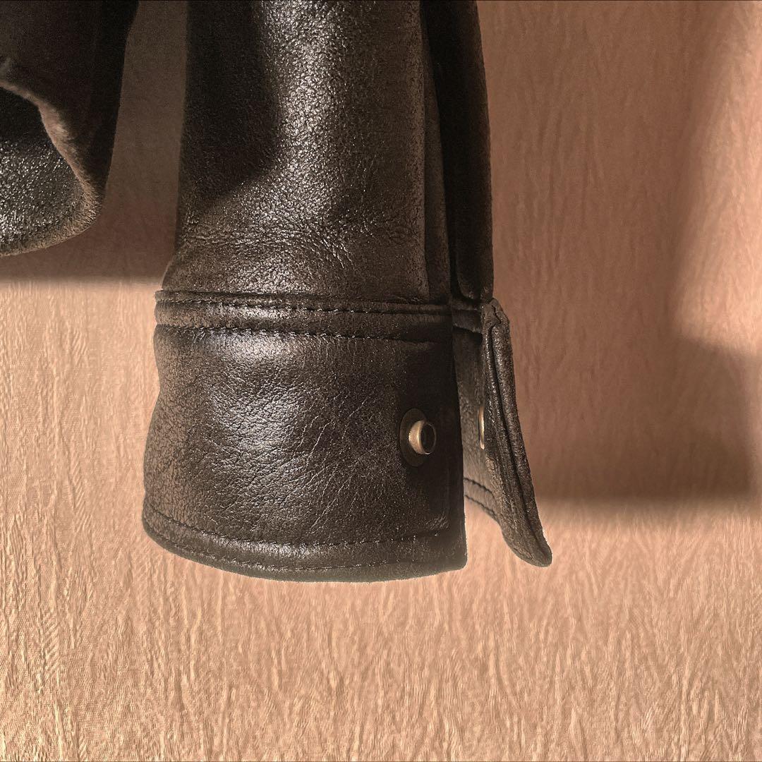 美品 WACKO MARIA G-1 ムートン レザージャケット M ワコマリア