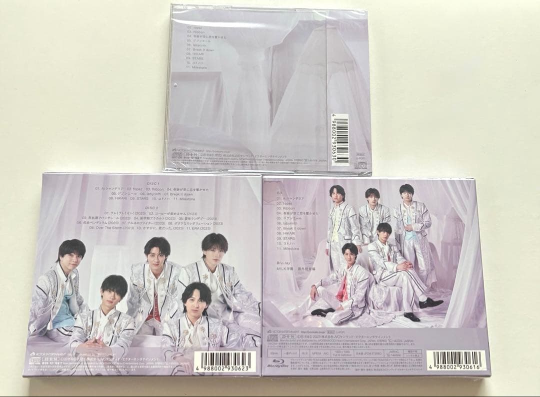 【レモネ】M!LK Jewel アルバム 3形態 まとめセット