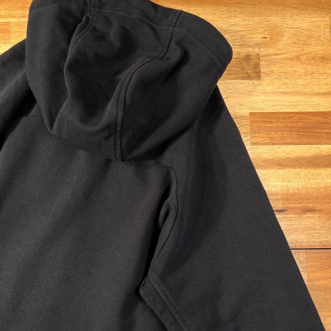 【Z65】ヨネックス 長袖パーカー フルジップ ブラック レディース O