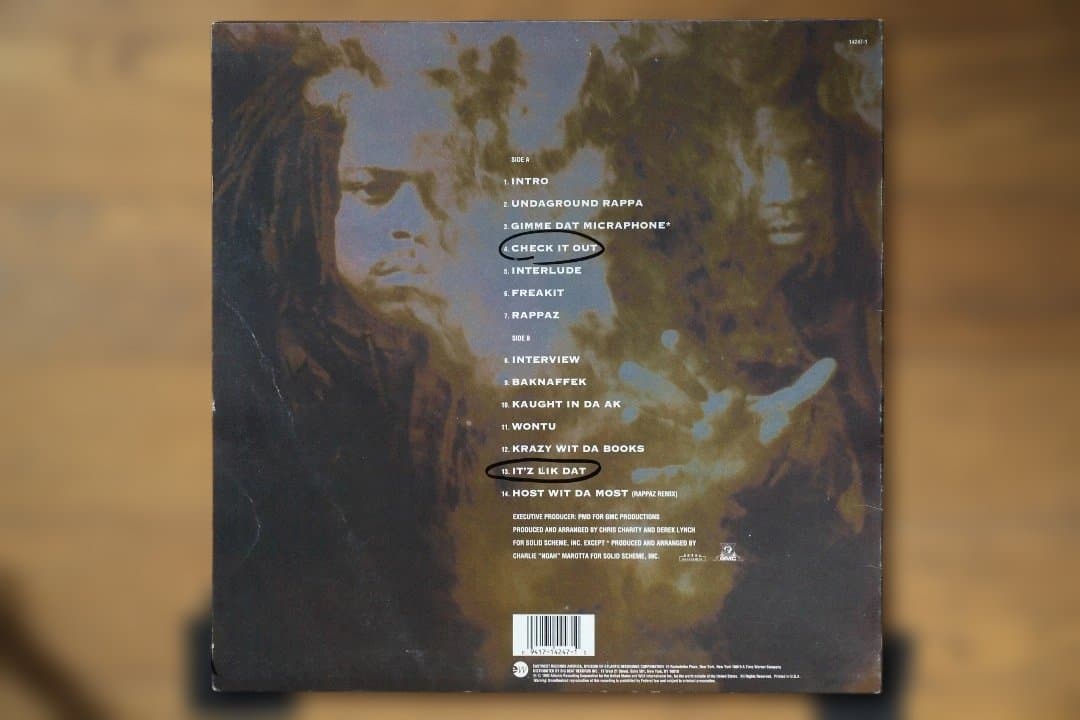 DAS EFX: Straight Up Sewaside 12インチアルバム