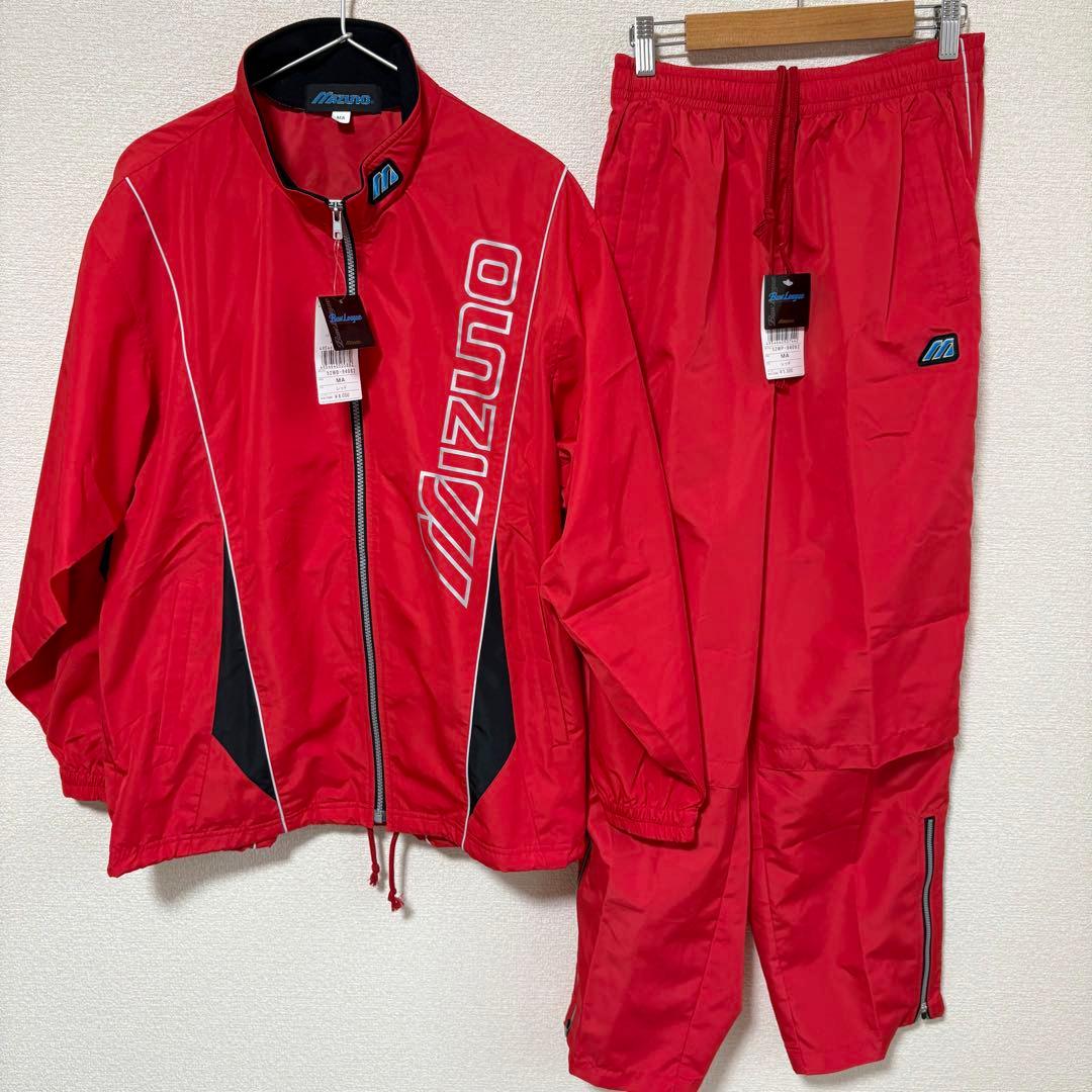 【新品】ミズノ ビューリーグ ウィンドブレーカーセットアップM