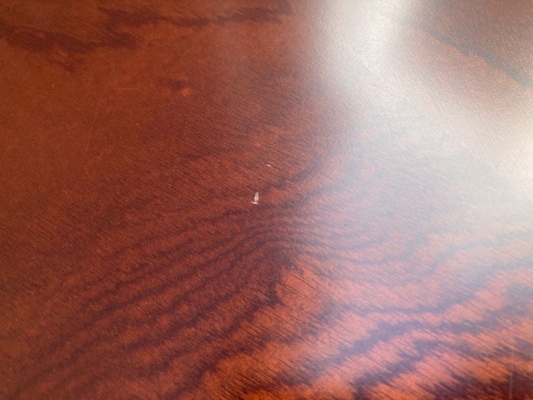 ガラスカバー付き八角形のセンターテーブル