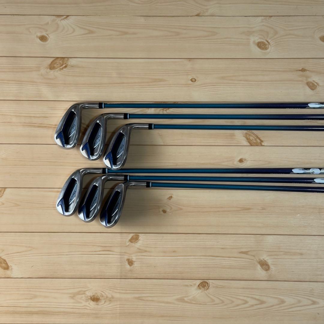 【A】レディース ゼクシオ12 アイアン 6本 XXIO12 ブルー