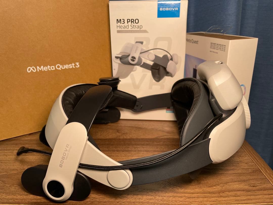 Quest3 128GB + Linkケーブル+BOBOVR M3PRO