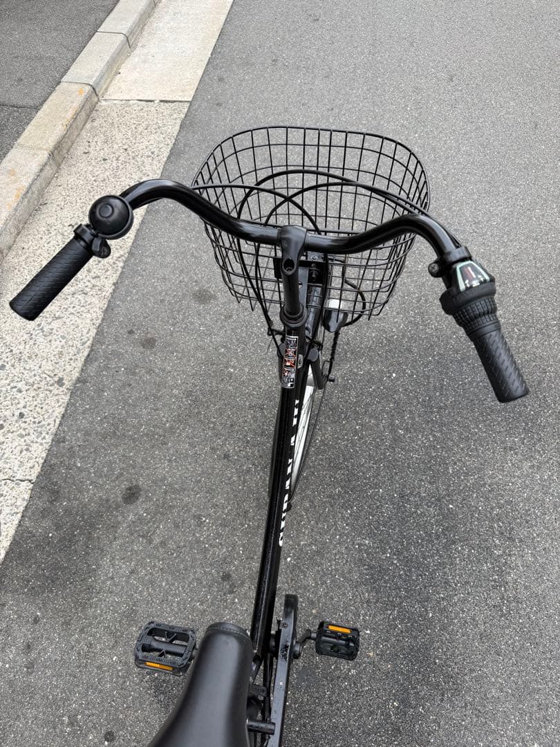 188 自転車 大阪市 【引取り限定】 美品 26インチ 変速付き