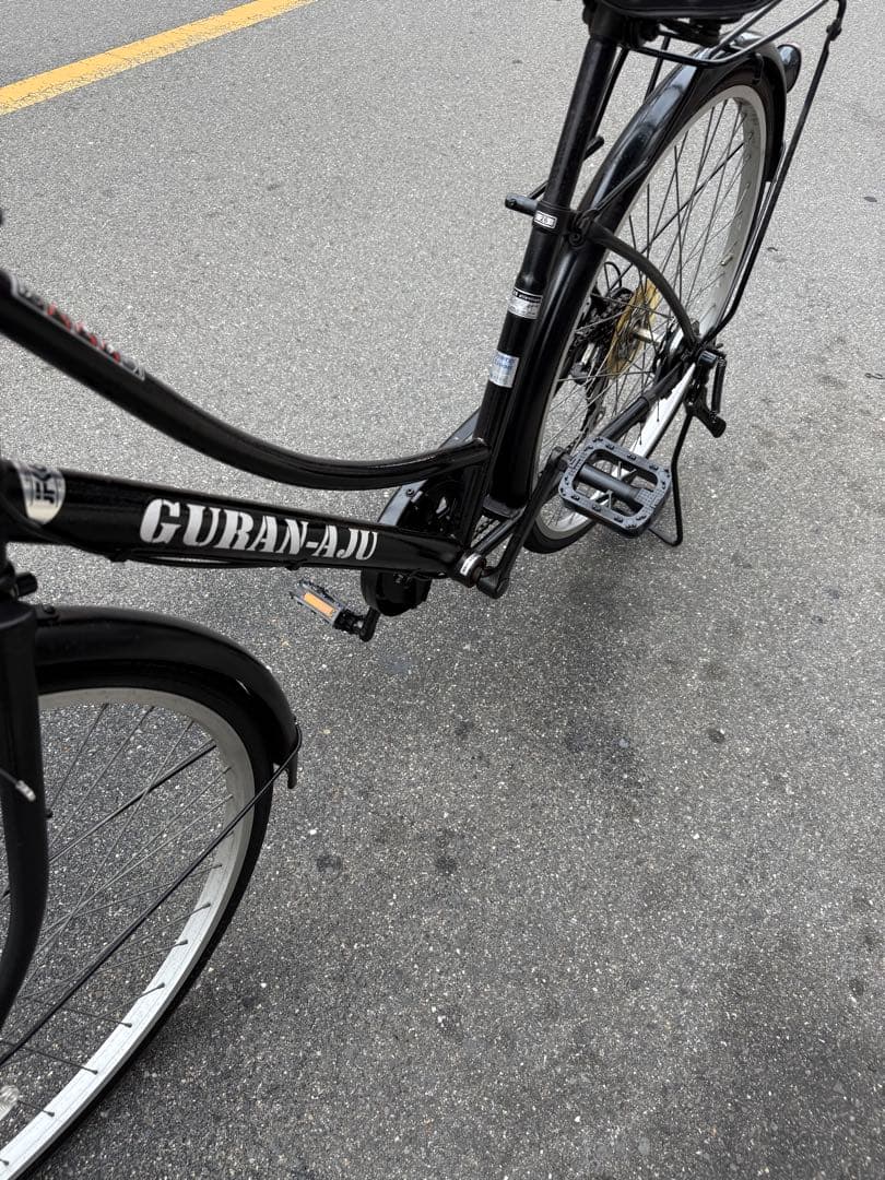 188 自転車 大阪市 【引取り限定】 美品 26インチ 変速付き