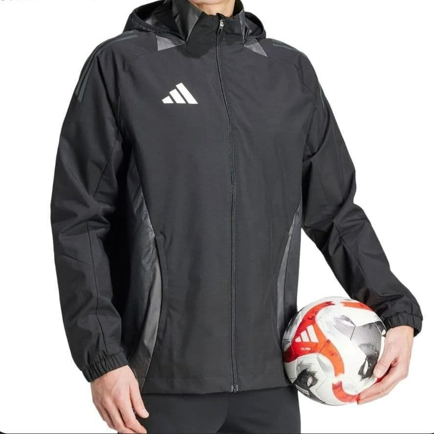 adidasTIRO24 コンペティション オールウェザージャケットM ブラック