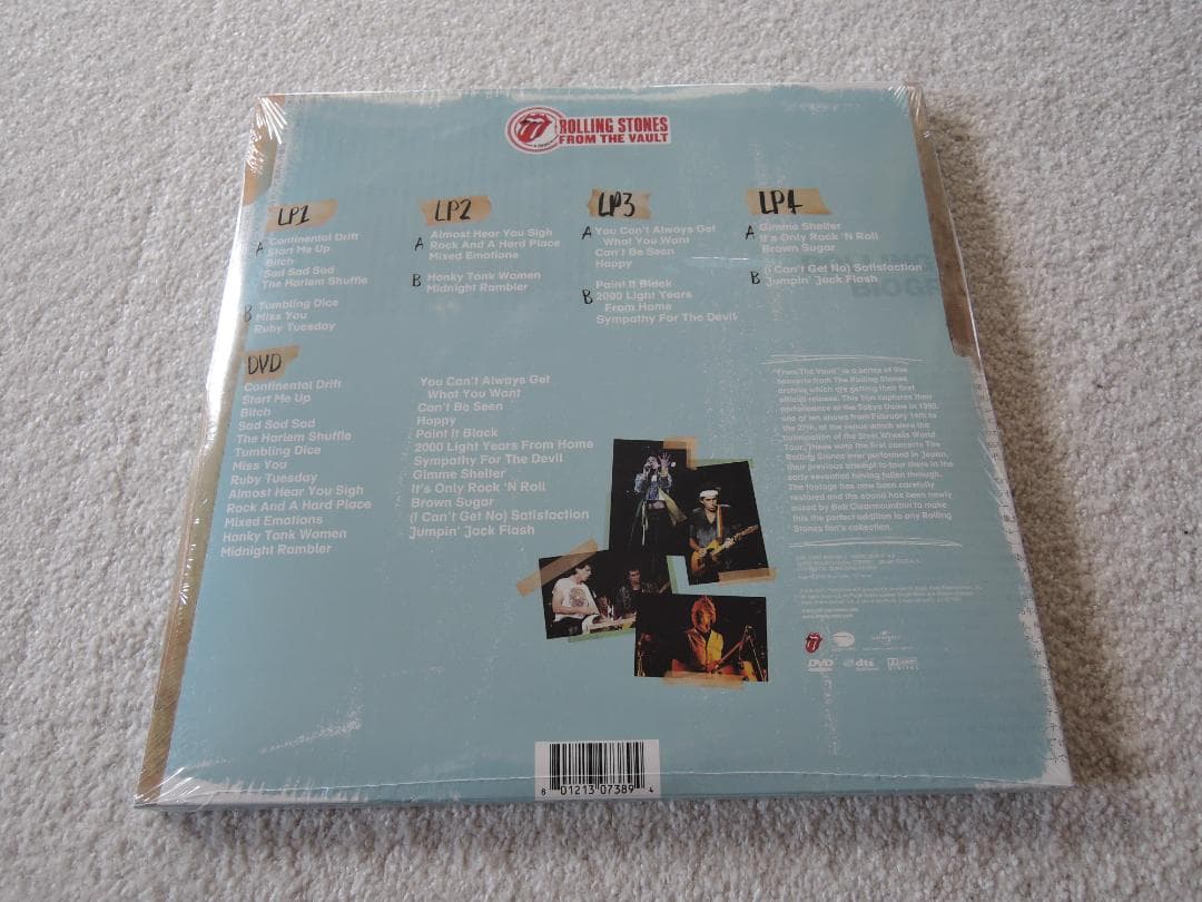 ローリング・ストーンズ　ライブ・トーキョー・ドーム　１９９０　レコード　未開封