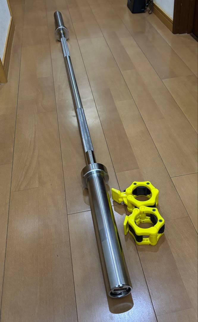 【引き取り限定】WILD FIT オリンピックシャフト183cm カラー付き