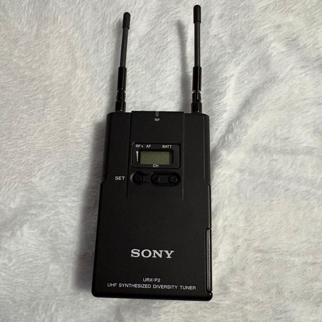 SONY URX-P2 UTX-B2 ワイヤレスマイク　送受信機　カメラ取付