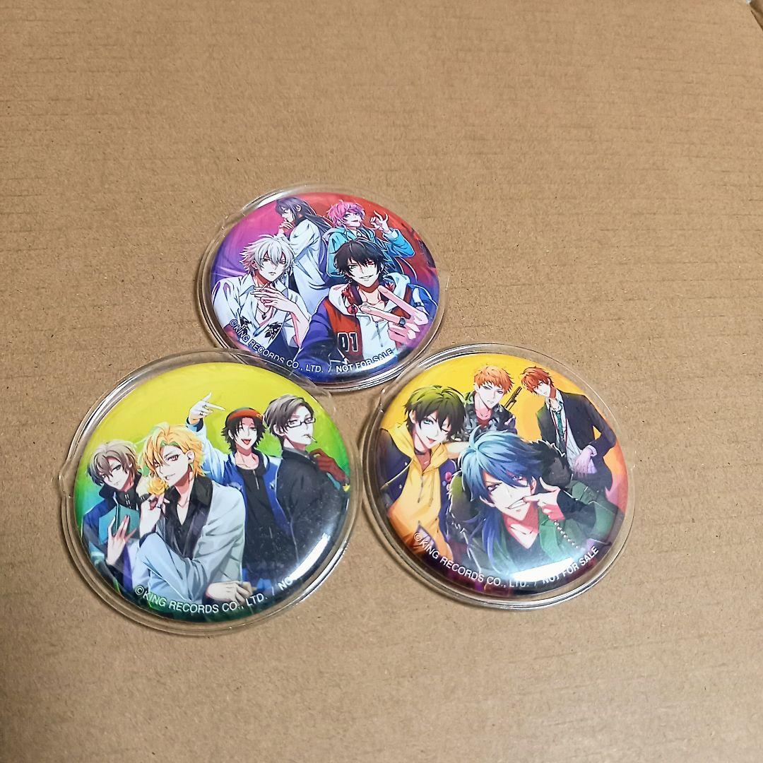 ヒプノシスマイク　CD／2nd&3rd LIVE BluRay　缶バッジ3種