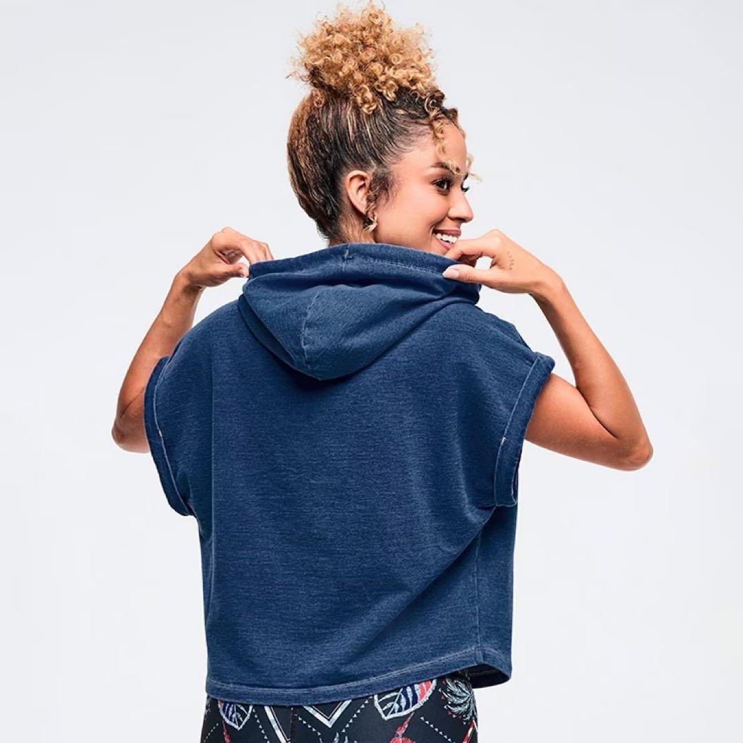 新品　正規品　ズンバ　 S デニム　フーディ