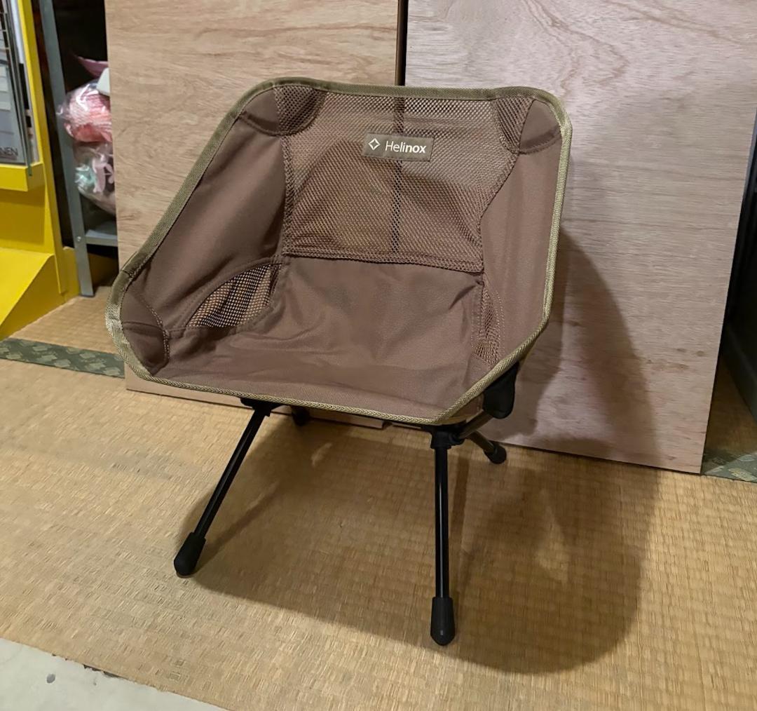 しゅんさん　ヘリノックス Helinox チェアワンミニ コヨーテ