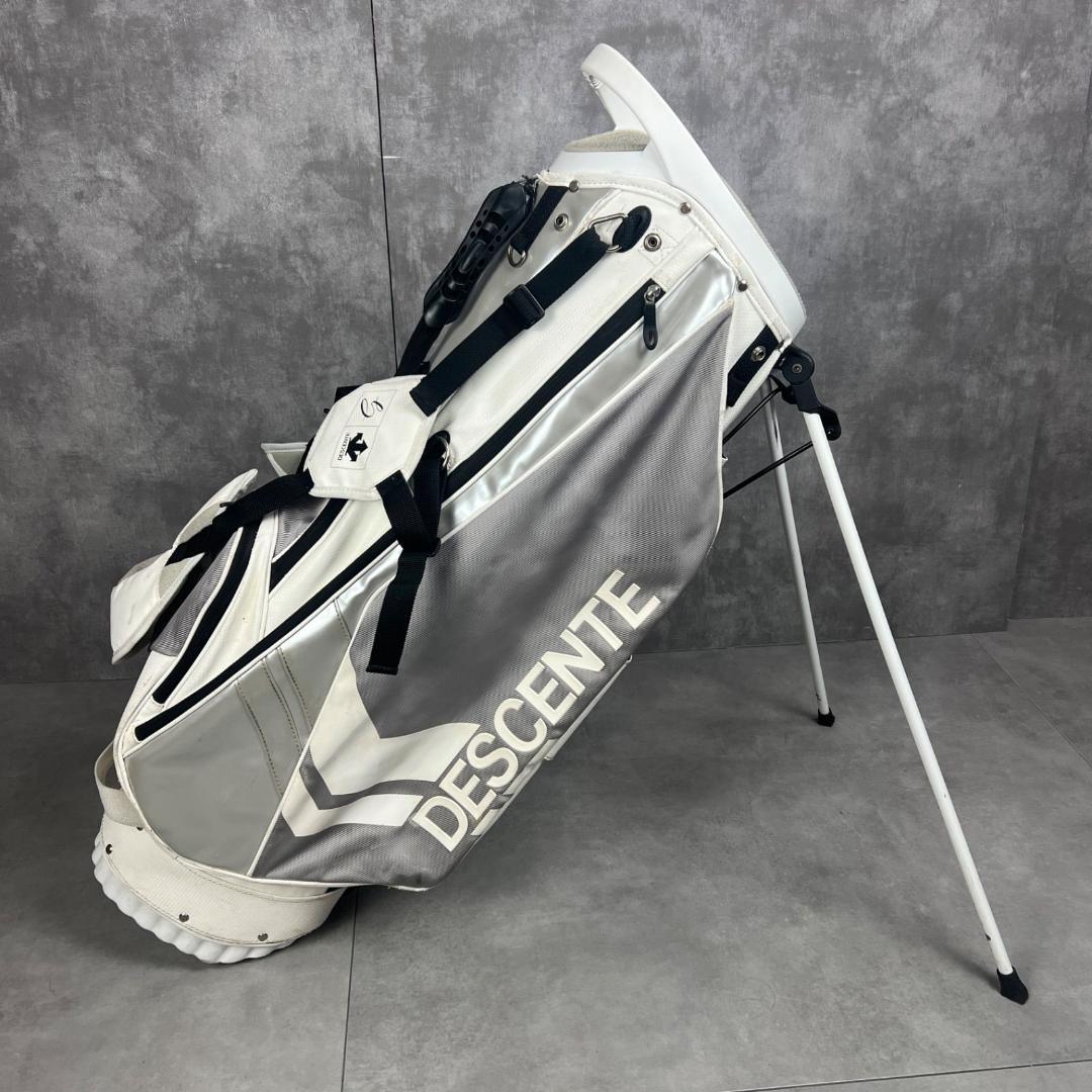 DESCENTE　デサント　スタンド式キャディバッグ　4分割　ゴルフケース