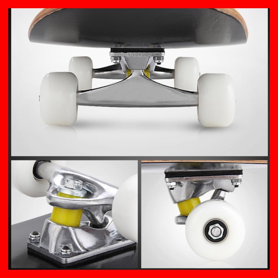 【安心取引】スケートボード　OK8白