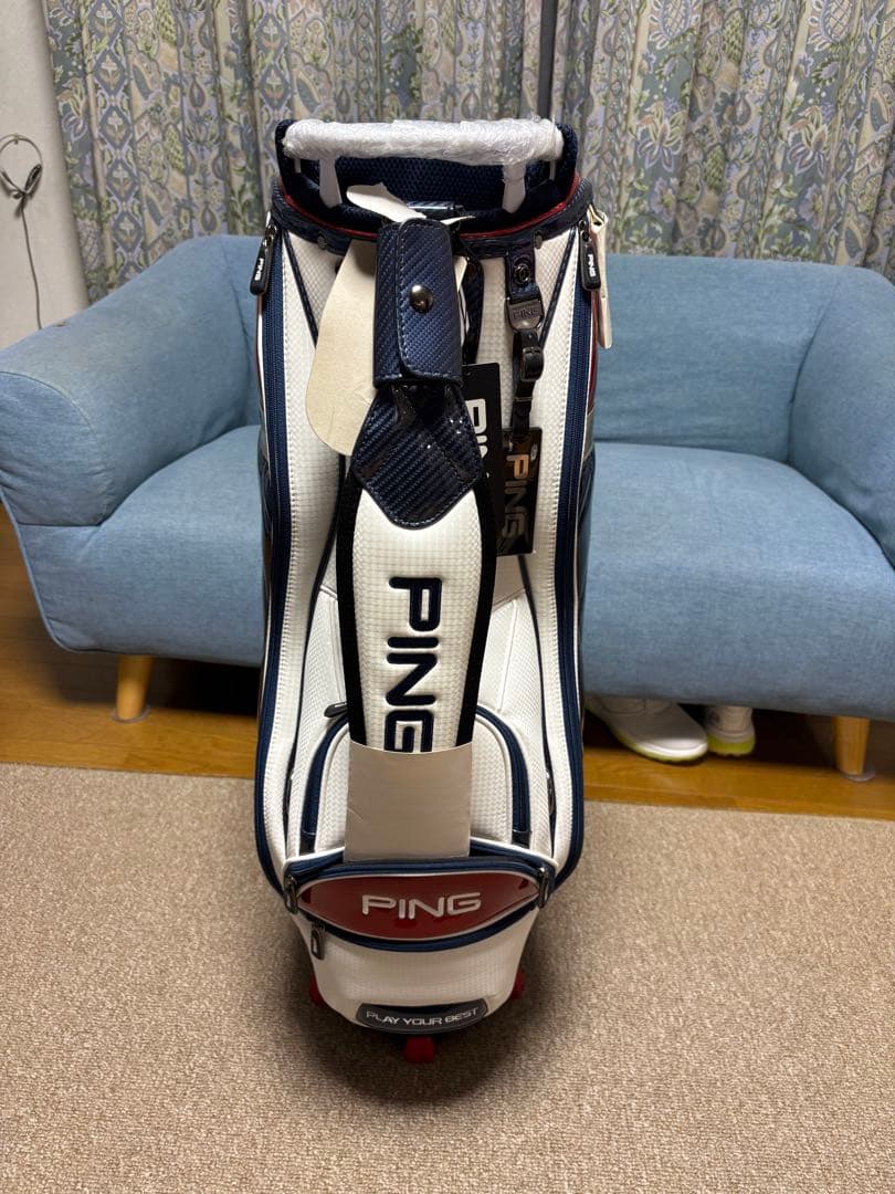 PING★ピン★Mr.PING★9.5型★３点式★新品★プロモデル★トリコロール