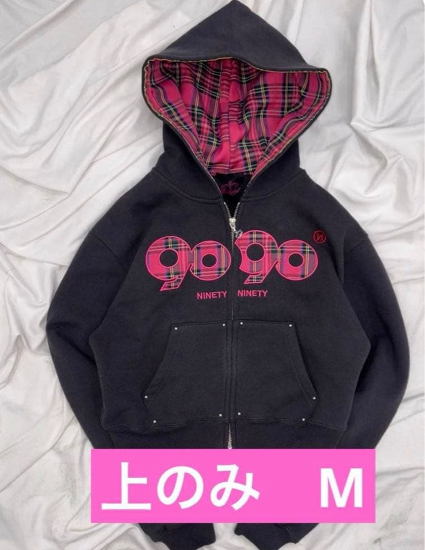 トップス 9090 Girl OG Logo Zip Hoodie