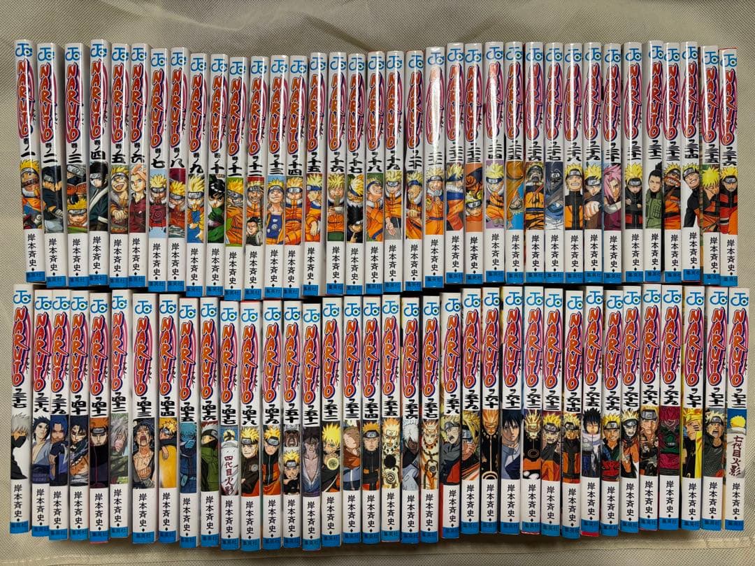 モ*キ様 ナルト全巻セット　1〜72巻　外伝付き