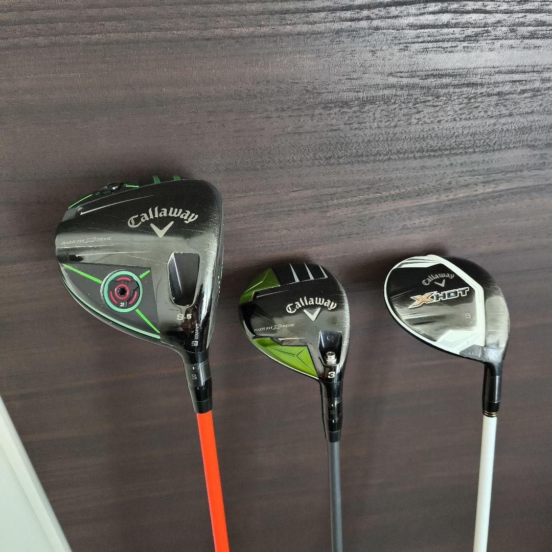 キャロウェイ　ゴルフセット　X18　JAWS　XHOT　オデッセイ　オークリー