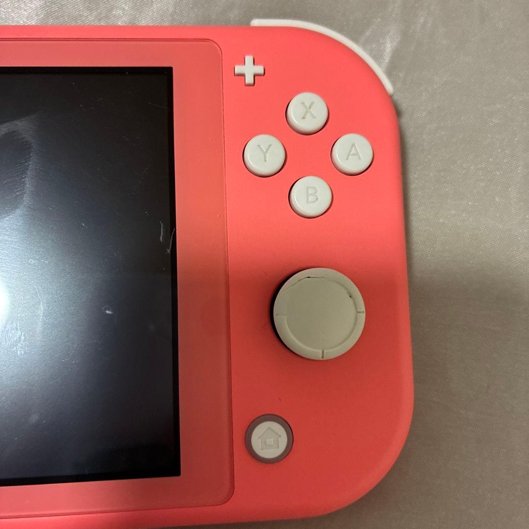 [2022年製] [使用期間短] Switch Lite コーラル 本体のみ