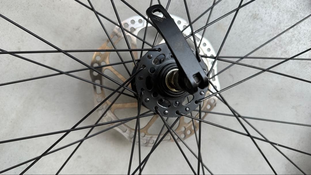 HILAND 完組ホイール 黒/緑