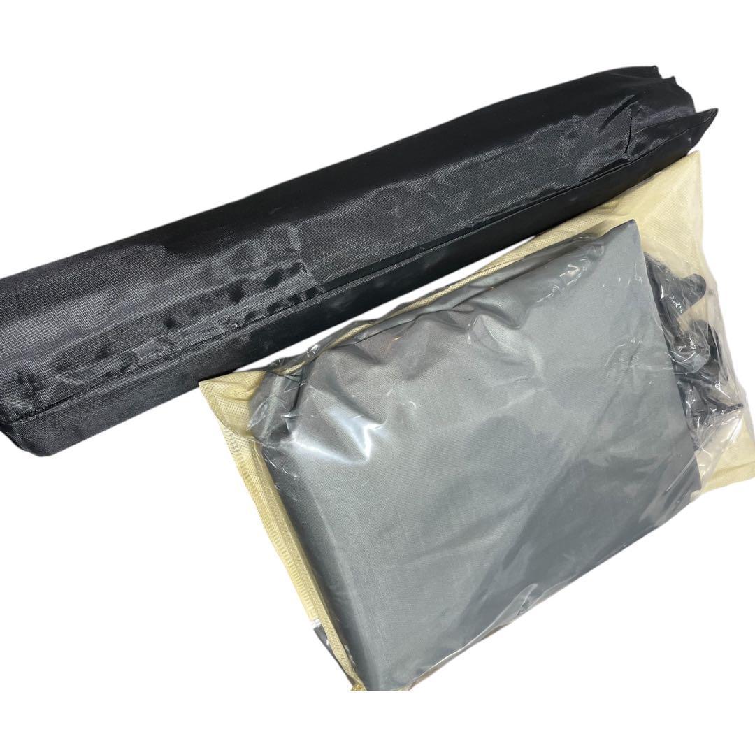 新品◎ルーフテント カーサイドタープ キャンプ 車中泊 防水仕様 吸盤ポール付