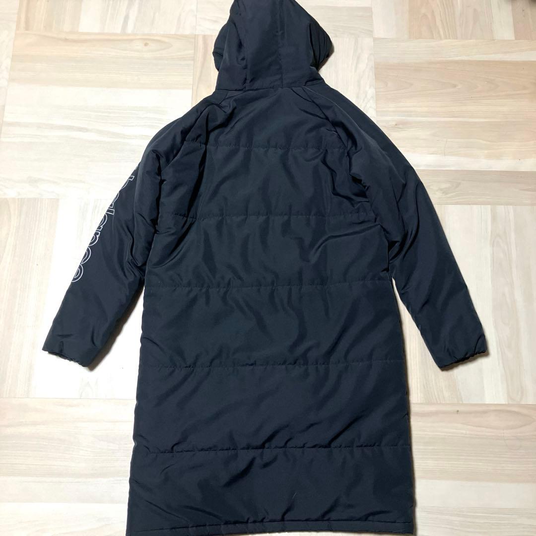 ニューバランスベンチコート ロング丈 レディースXL ブラック