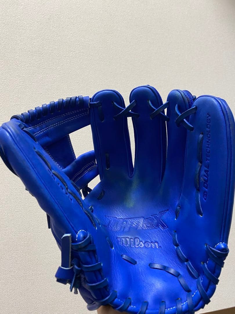 Wilson ウィルソン　内野手用 86型　軟式グローブ 青　D-MAX
