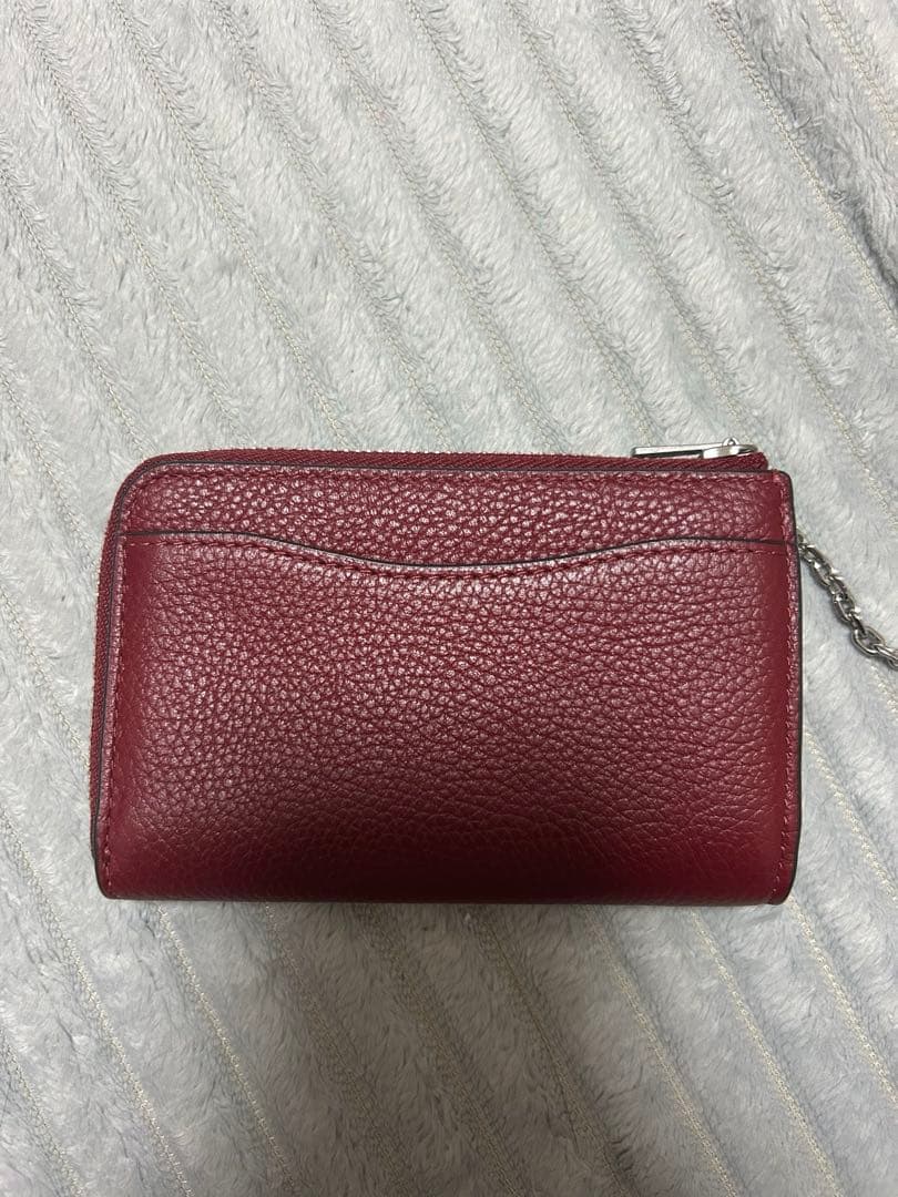 新品未使用　coach エッセンシャル　Lジップ　キーケース　ケース
