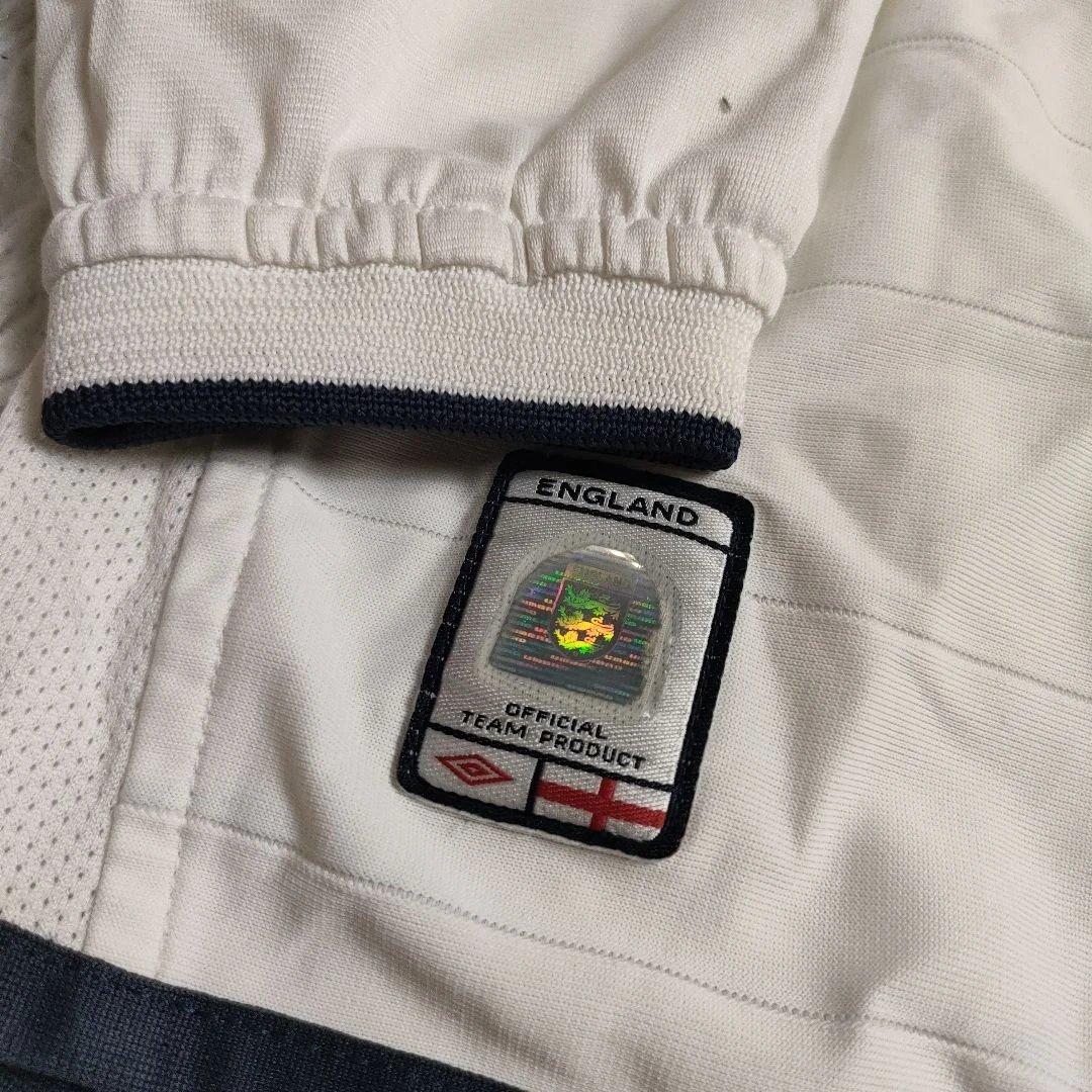 00s イングランド代表 アンブロ リバーシブル　ゲームシャツ 柴田ひかり