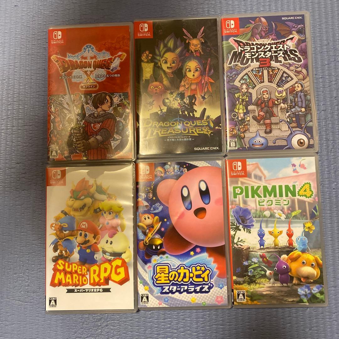 Switchソフト まとめ売り人気6本セット