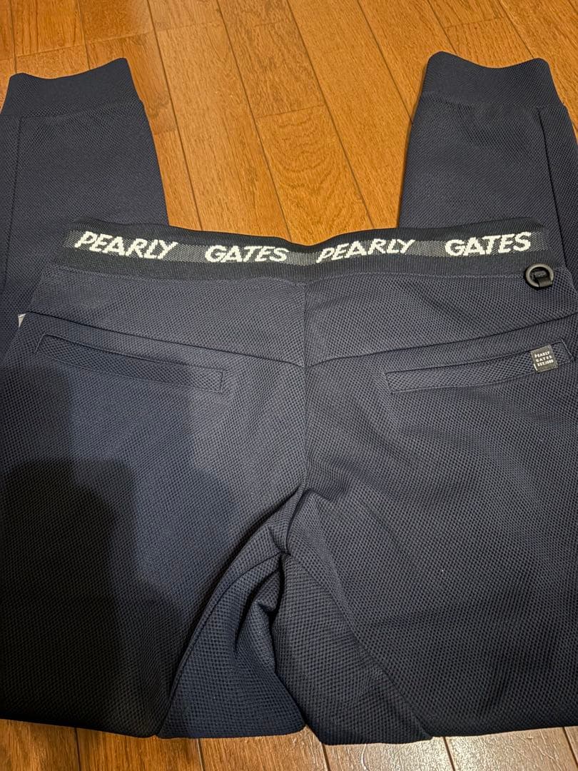 PEARLY GATES PGM4G ゴルフパンツ 52 ネイビー