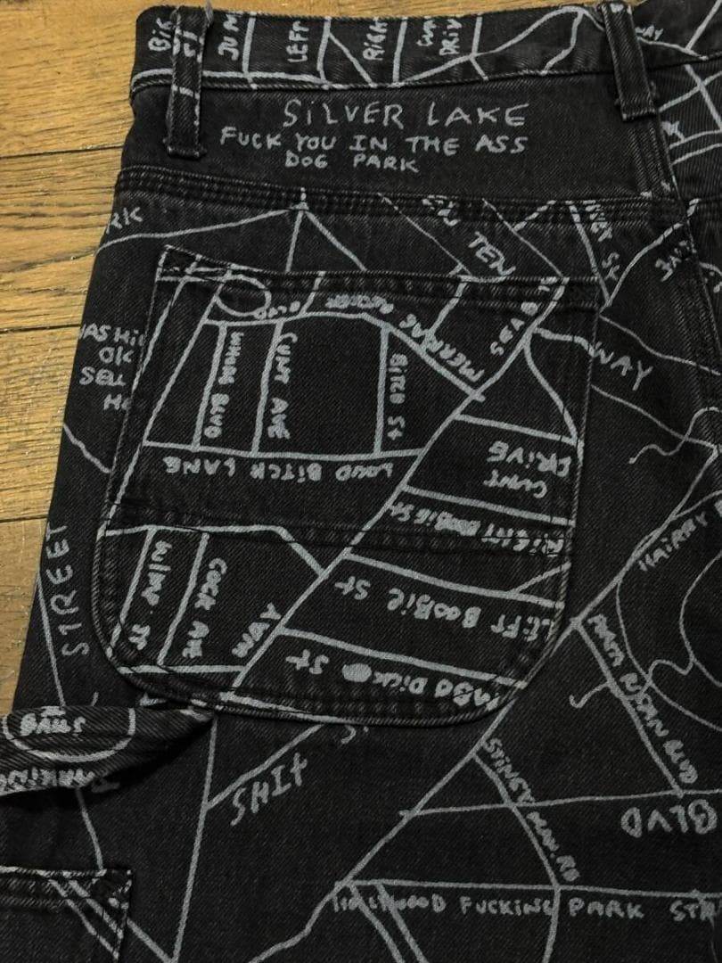 シュプリーム Gonz Map Denim ゴンズマップデニム ペインターデニム