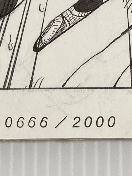 ★激レア懸賞当選品★ ワンピース複製原画♪ ⭐︎シリアルナンバー６６６⭐︎