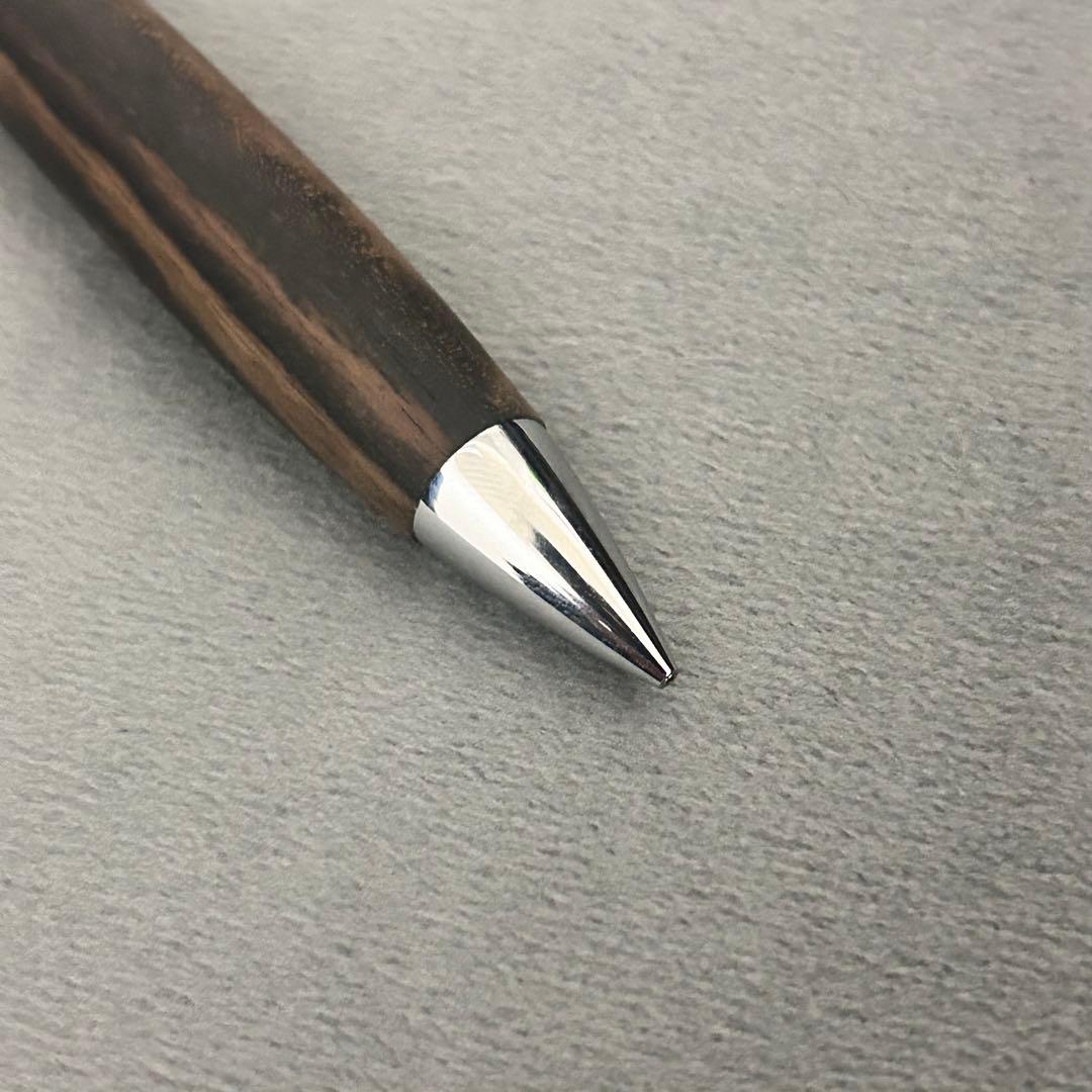 【新品未使用】工房楔 黒柿孔雀杢 ペンシル楔 0.5mm #野原工芸 ボナンペン