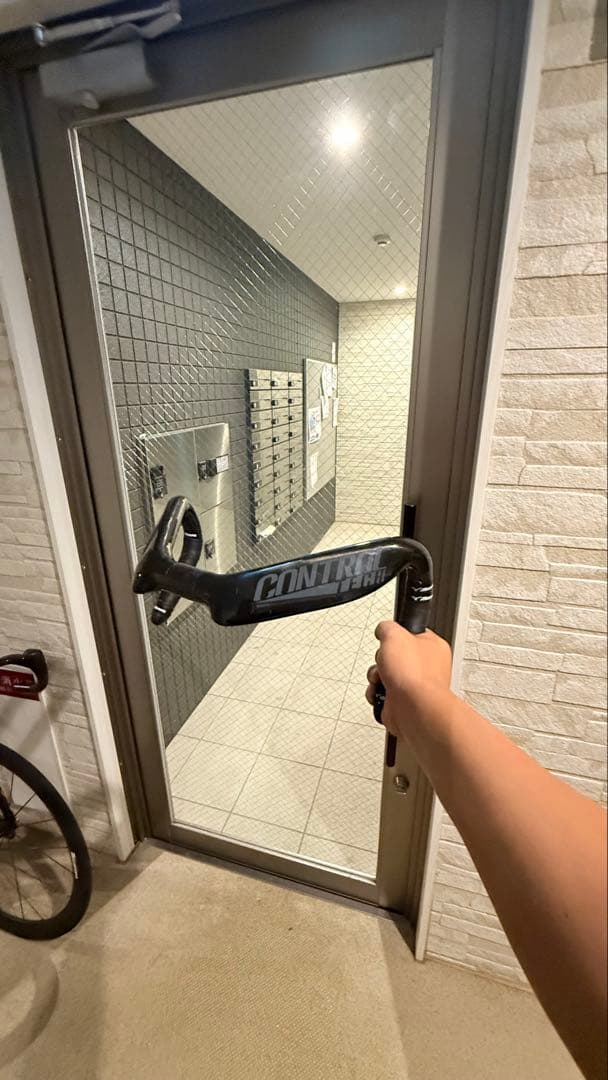 コントロールテック トラック ピスト ドロップ カーボン ハンドル 350mm