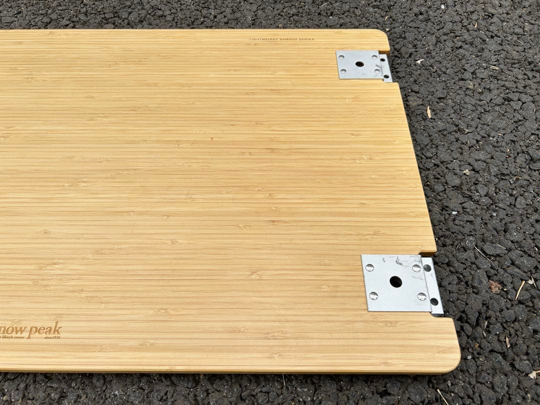 スノーピーク IGTシングルテーブル竹ライト FES-218