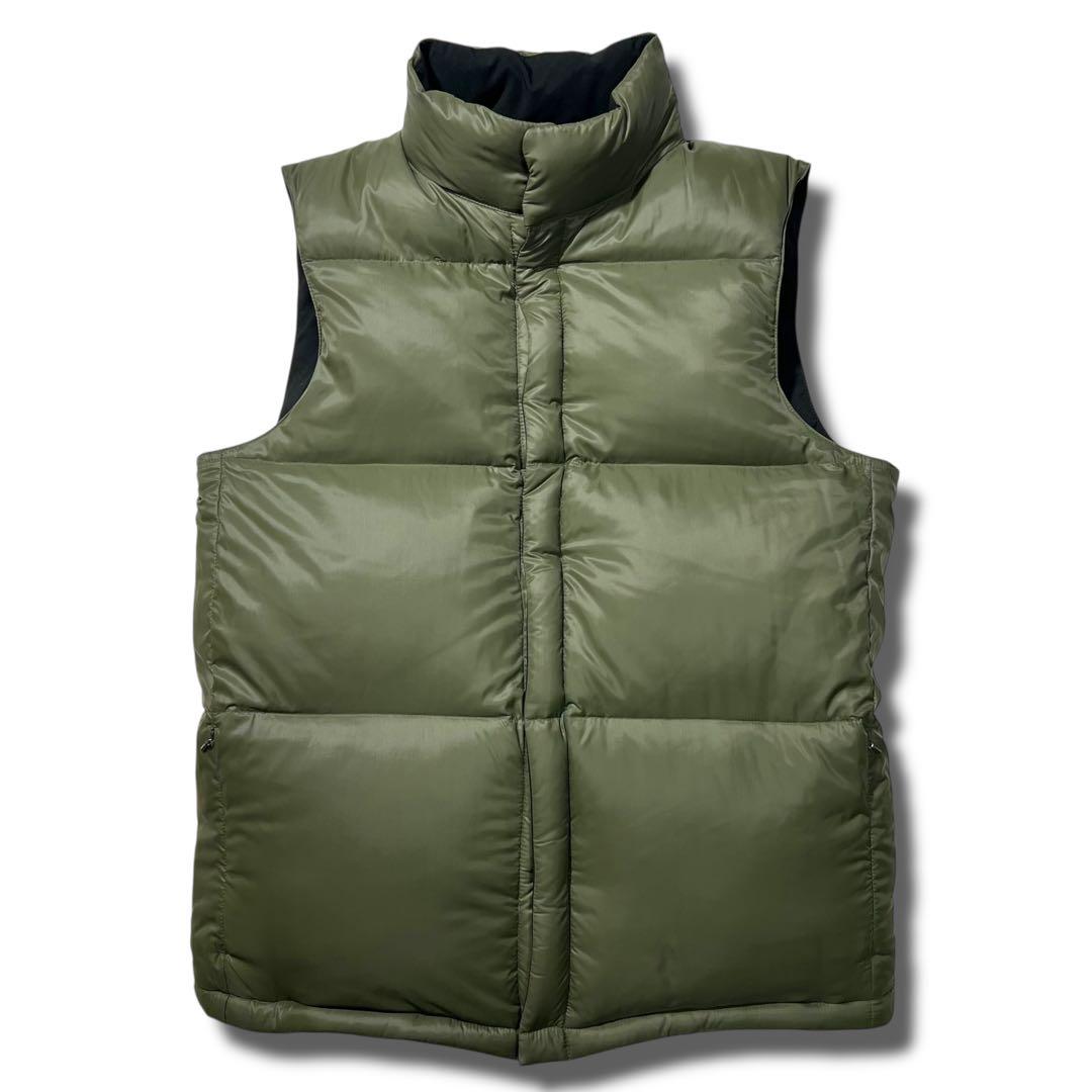 美品 Pilgrim Surf + Supply リバーシブル ダウン ベスト