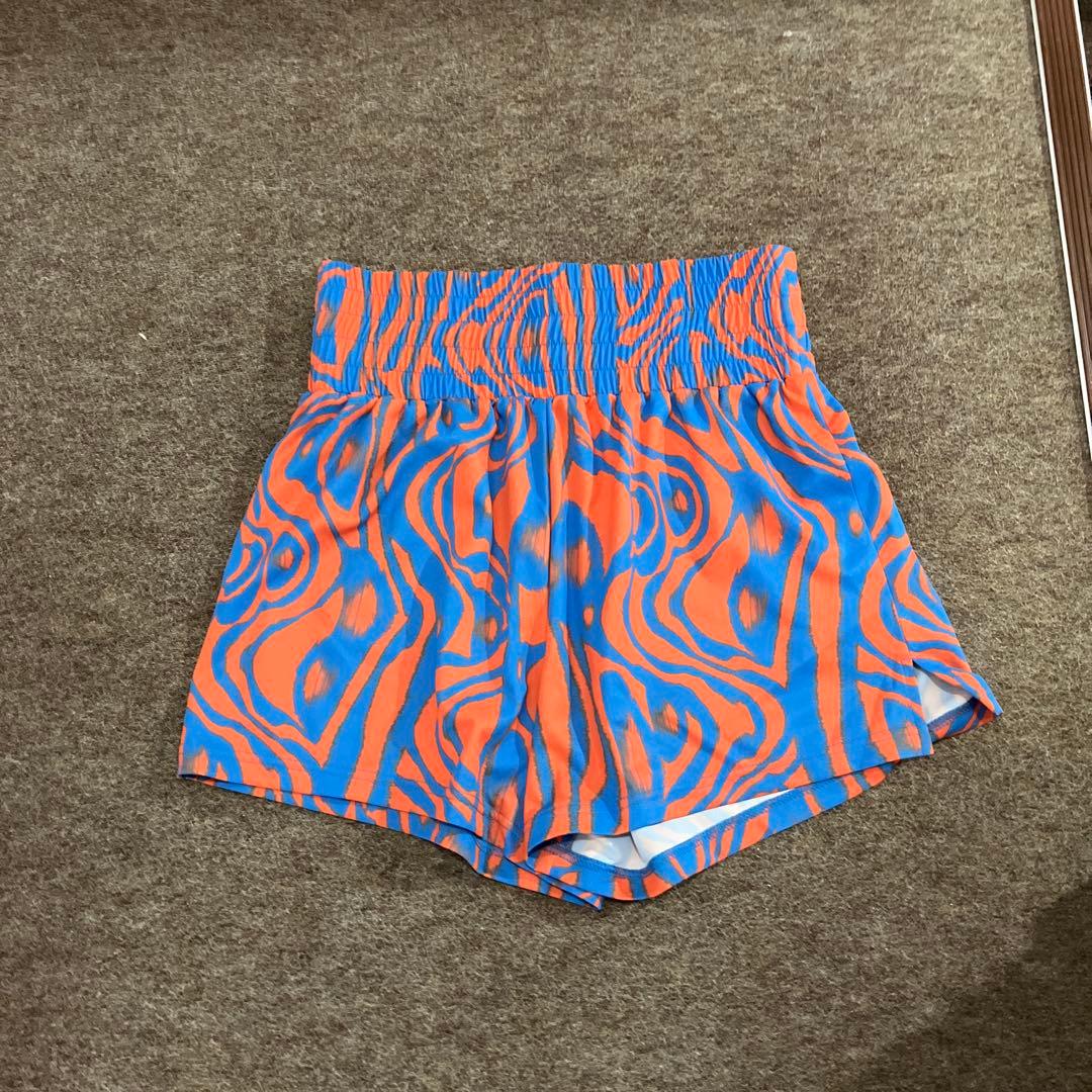 値下◆タグ付◆ジュンコシマダ◆オレンジ＆ブルー◆パンツとキャップ2点セット