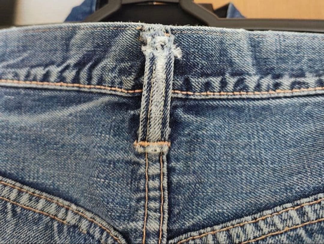 【極上】WAREHOUSE 水牛パッチ 501xx 1001xxレプリカジーンズ