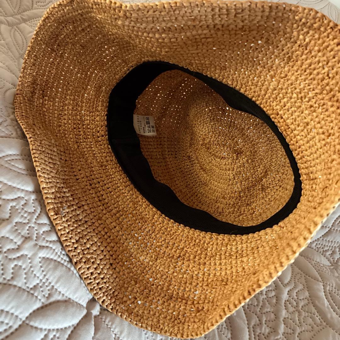 ザノースフェイス　ラフィア帽子