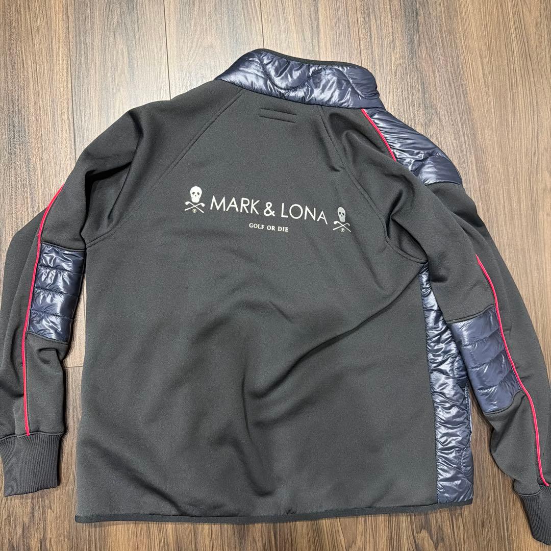 MARK & LONA ネイビー パデッドジャケット