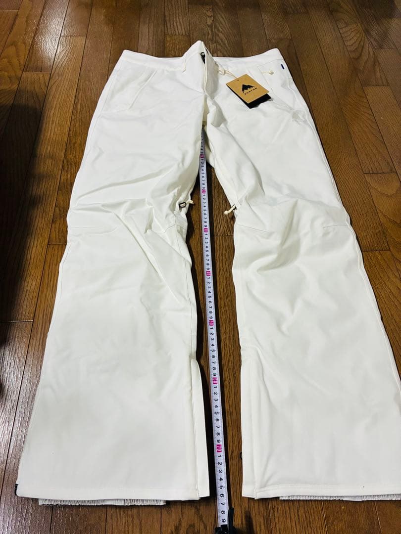 BURTON スノーボードパンツ ホワイト 新品　Lサイズ