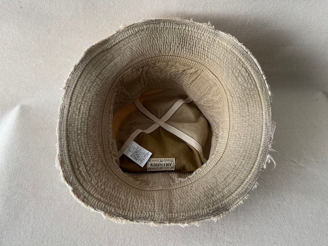 KAPITAL 老人と海 ハット　クラッシュリメイク　kountry